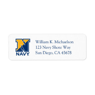 Étiquette Marine américaine Marine initiale N