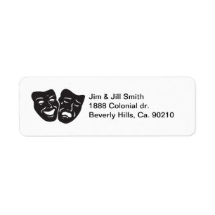 Étiquette Masques de théâtre de drame de tragédie de comédie