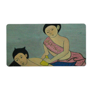 Étiquette Massage traditionnel thaïlandais