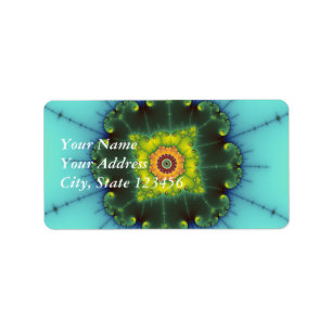 Étiquette Matilda 1 - Art fractal