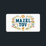 Étiquette MAZEL TOV BAR BAT MITZVAH Juif Personnalisable<br><div class="desc">Je vous ai dessiné un texte à la main. Idéal pour un bar, un bat mitzvah, un mariage juif ou autre événement. Pour plus de designs et de couleurs, consultez ma boutique ! Ou dites-moi si vous voulez quelque chose de personnalisé. Demandez si vous ne trouvez pas ce dont vous...</div>