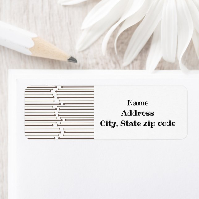 Étiquette MCM Inspecred Lines (En situation)