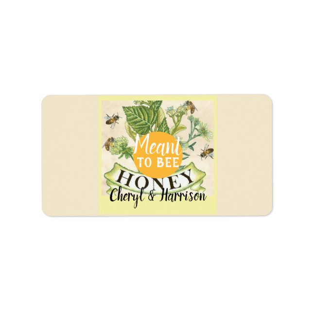 Étiquette Meant To Bee Honey Pot (Devant)