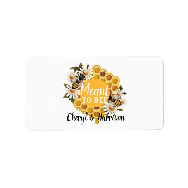 Étiquette Meant To Bee Honey Pot (Devant)