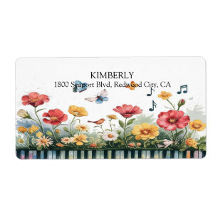 Étiquette Mélodies en fleurs