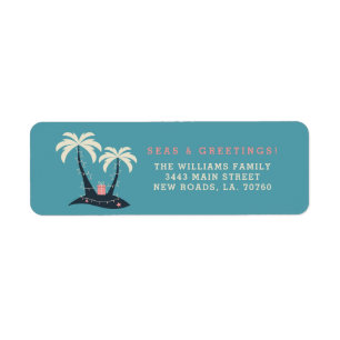 Étiquette Mer et voeux Noël