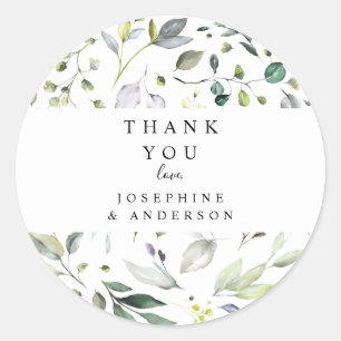 Étiquette Merci Eucalyptus