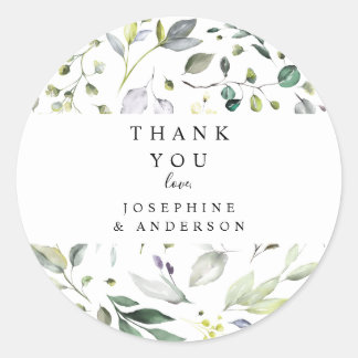 Étiquette Merci Eucalyptus