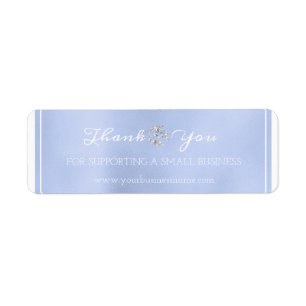 Étiquette Merci Pour Le Soutien Aux Petites Entreprises Bébé