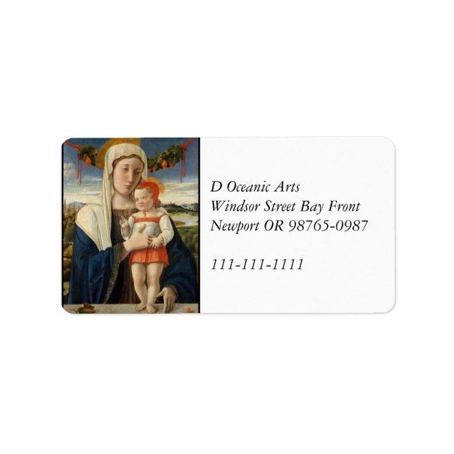 Étiquette Mère et enfant sous terre (Devant)