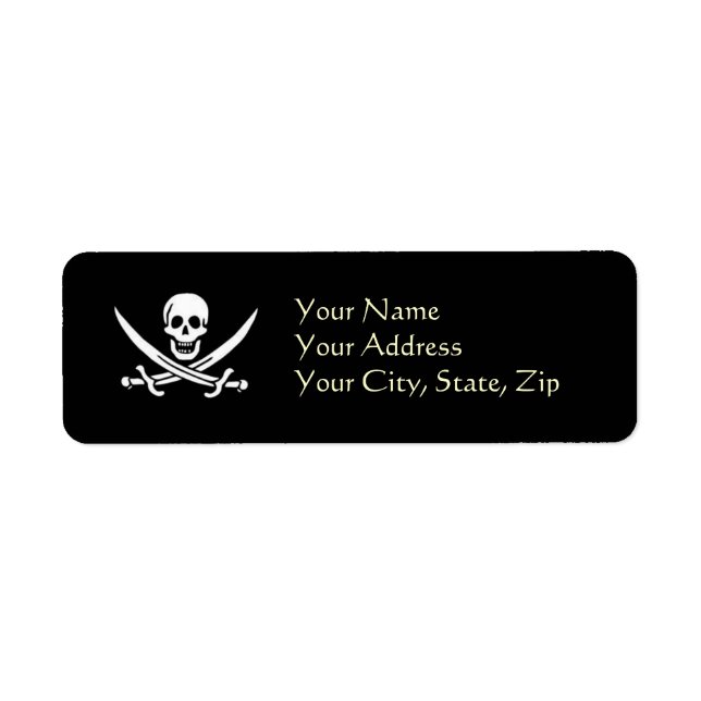 Étiquette Message du capitaine (Devant)