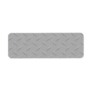 Étiquette Métal de plat de diamant