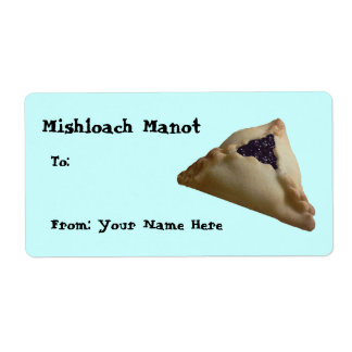 Étiquette Mishloach Manot...