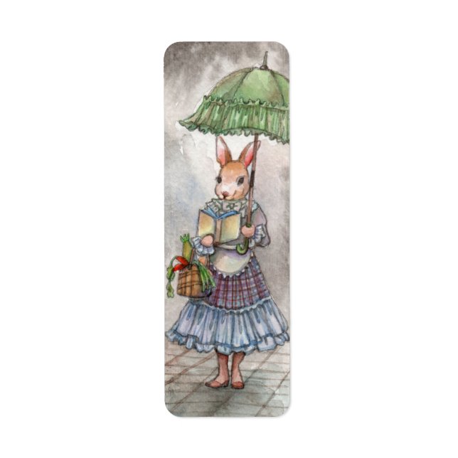 Étiquette Mlle Bunny (Devant)