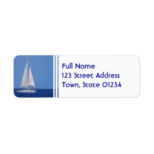 Étiquette Modèle 1 d'étiquette postale - customisé