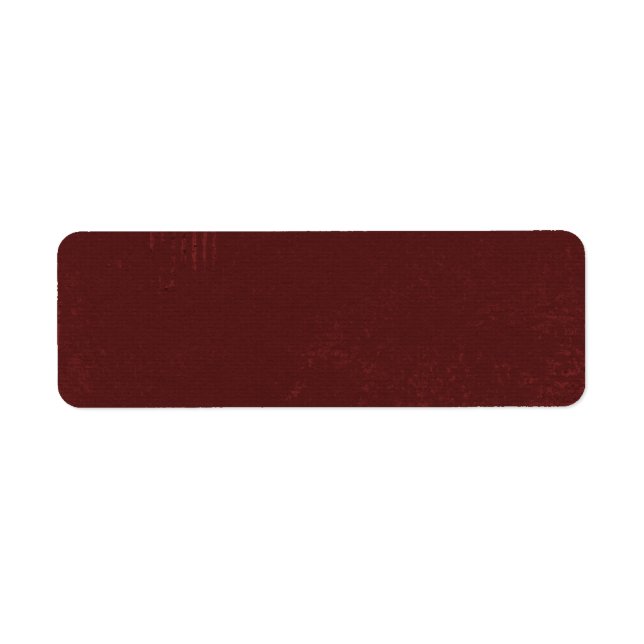 ÉTIQUETTE MODÈLE DE TEXTURE BURGUNDY ROUGE MAROON PROFOND SO (Devant)