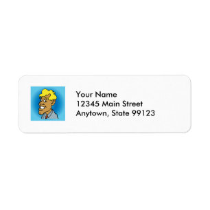 Étiquette Modèle d'étiquette de adresse