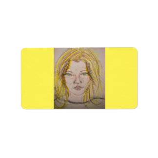 Étiquette Modèle fille
