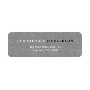 Étiquette MODERNE ET MINIMAL sur LINEN GRAY