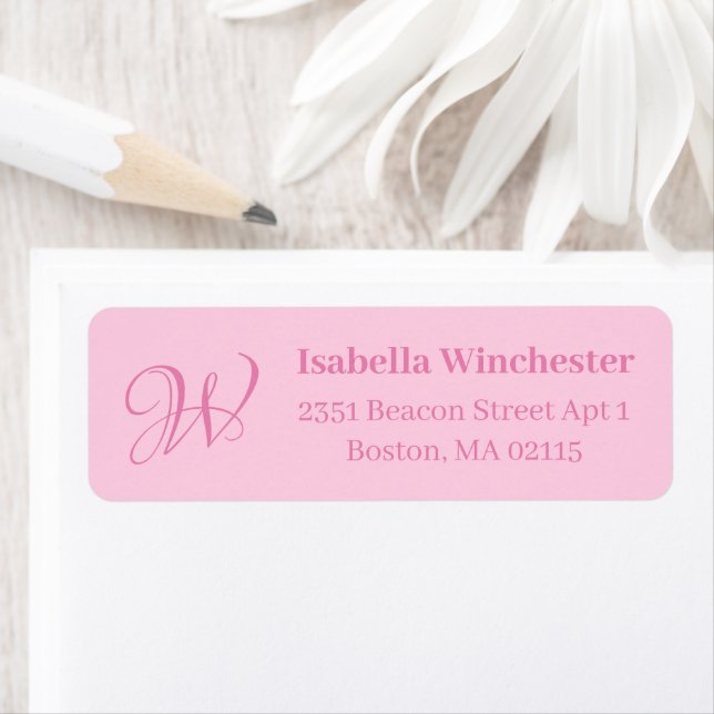 Étiquette Mois de sensibilisation au cancer du sein rose mon (En situation)