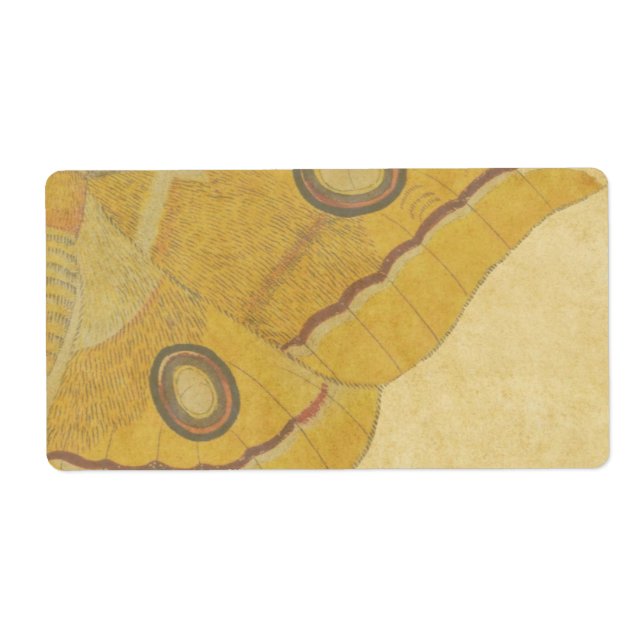 Étiquette Mois vintage (Devant)