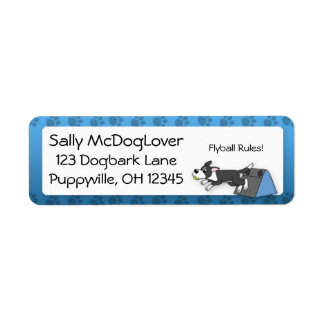Étiquette Mon Bordure Collie Aime Le Flyball