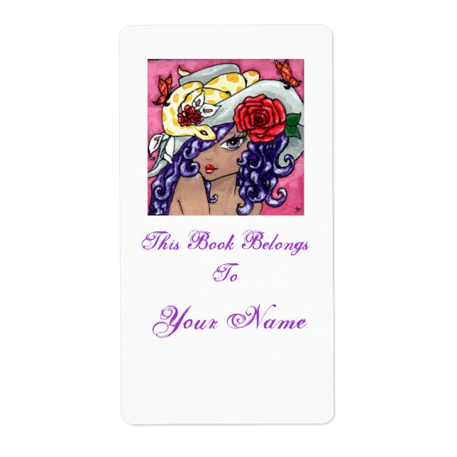 Étiquette "Mon Casquette Est Fabuleux !" Plaque (Devant)