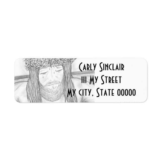 Étiquette Mon Seigneur (Devant)