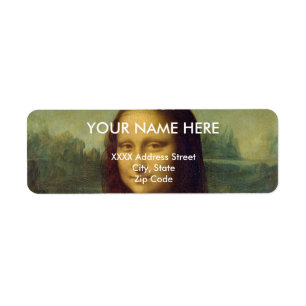 Étiquette Mona Lisa