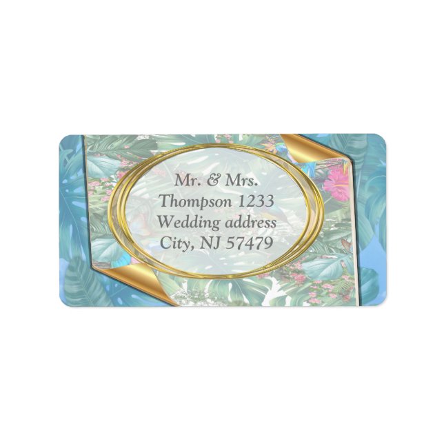 Étiquette Monde d'Imaginaires lunaires avec une saveur tropi (Devant)