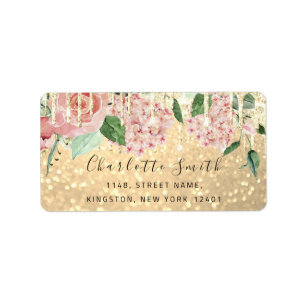 Étiquette Monnaie verte de la poupée Mariage RSVP Parties sc