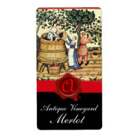MONOGRAMME DE GRAINE ANTIQUE VINEYARD HARVEST WAX