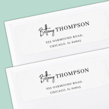 Monogramme moderne élégant Script & Typographie