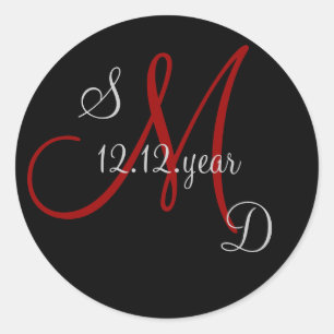 Étiquette monographique personnalisé