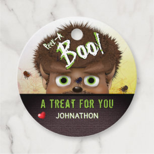 Étiquette Monster Werewolf Peek A Boo Candy Bag