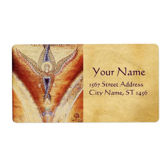 ÉTIQUETTE MOSAIC ANGEL (Devant)