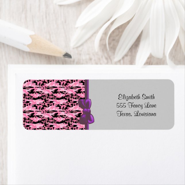 Étiquette Motif de Camouflage, Motif militaire, Camo, Armée (En situation)