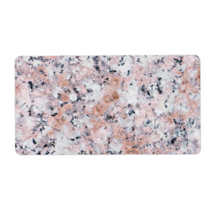 Étiquette Motif de granit