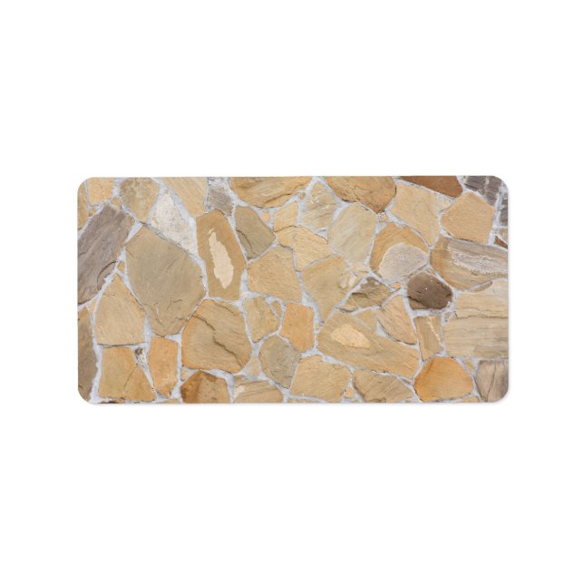 Étiquette Motif Stony (Devant)