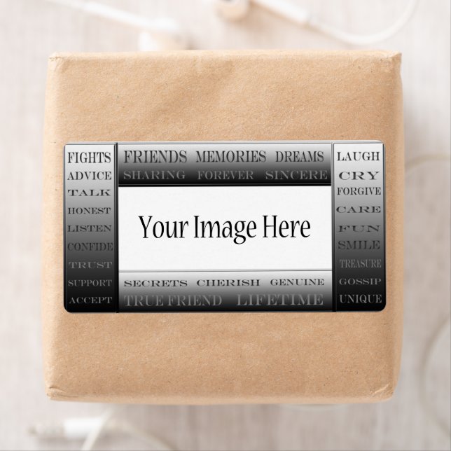 Étiquette Mots De Frame D'Amitié-Image Par ShirleyTaylor (En situation)
