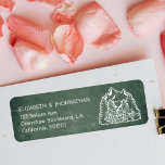Étiquette Mountain Adventure commence Green Rustic Chalkboar<br><div class="desc">Ajoutez une touche de charme rustique à vos faveurs de mariage ou cadeaux avec notre Étiquette Mountain Adventure Begins Green Rustic Chalkboard ! Doté d'un logo pittoresque avec des montagnes, des palmiers et un symbole cardiaque, accompagné de la citation intemporelle "And So Our Adventure Begins" dans une élégante typographie blanche,...</div>