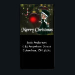 Étiquette Mrs Claus Cookie 2 Christmas Address Labels<br><div class="desc">© 2004-2012 My Mystical Garden {in association with MarloDee Designs www.marlodeedesigns.com} : : All rights reserved. All necessary licenses have been purchased and are on file. Images on this site are not public domain. You may not copy, duplicate, alter or scan these designs, images, illustrations, photography, art and writing. creation...</div>