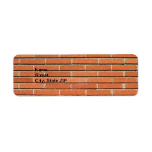 Étiquette Mur de briques