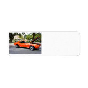Étiquette Muscle orange