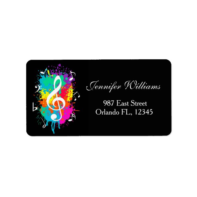 Étiquette Musique grunge (Devant)