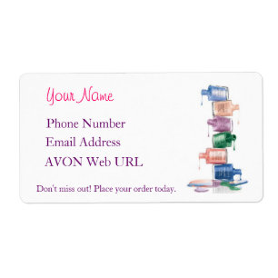 Étiquette My AVON Joli !
