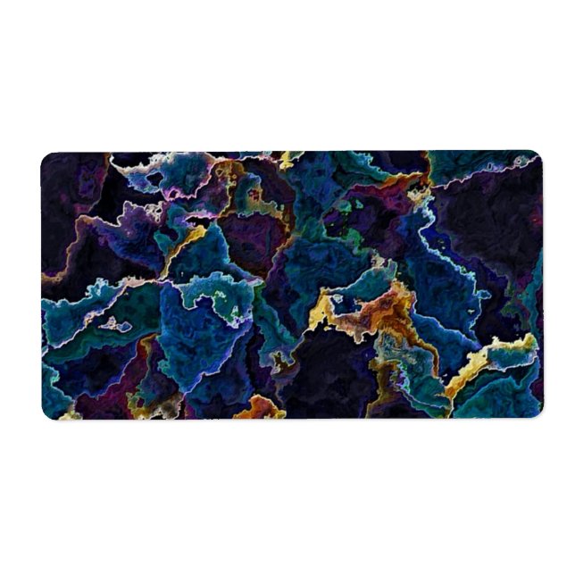 Étiquette Nappe de pétrole   (Devant)