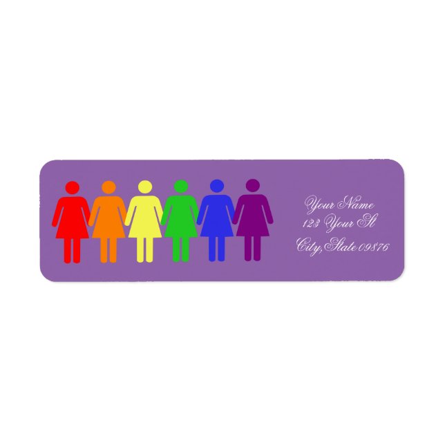 Étiquette natation rose mermaid (Devant)