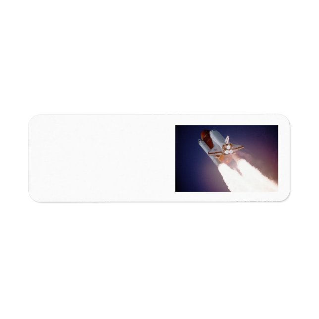 Étiquette Navette spatiale (Devant)