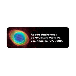 Étiquette Nebula de bague ou NGC 6720 Forme vraie, ZGOA, Adr